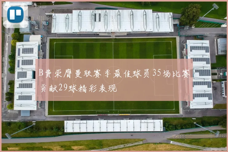 B费荣膺曼联赛季最佳球员35场比赛贡献29球精彩表现