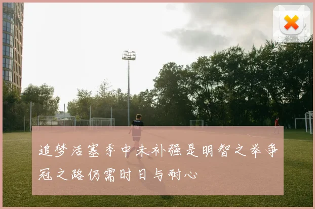 追梦活塞季中未补强是明智之举争冠之路仍需时日与耐心